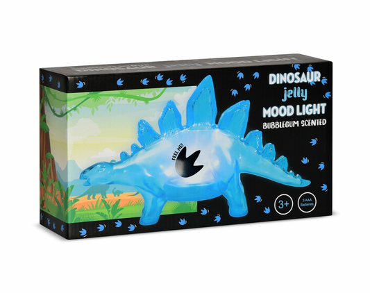 Stegosaurus Bubblegum Scented Jelly Mood Light