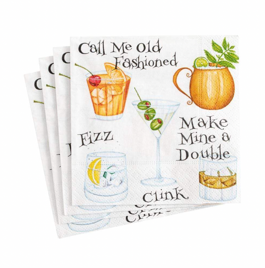 Cocktail Hour Cocktail Napkins