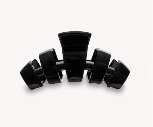 Classic Jet Black Small Claw Hair Clip