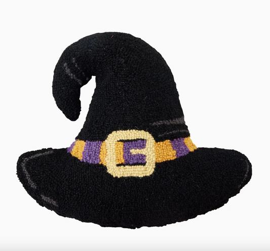 Witch Hat Shaped Hook Pillow