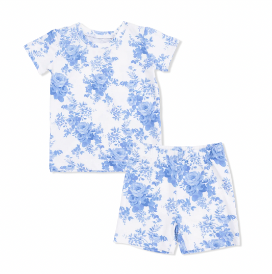 Dream Cottage Floral Pajama Short Set