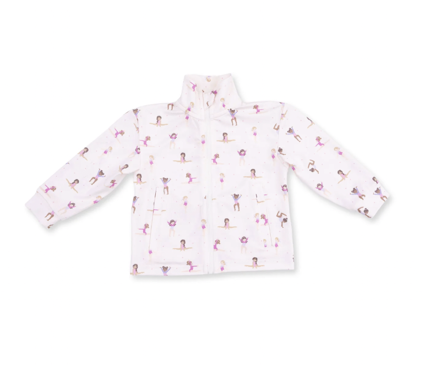 Tiny Tumblers Mock Neck Jacket + Active Pant