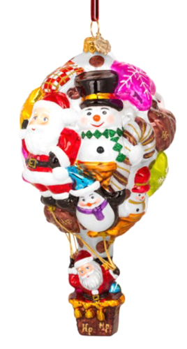 Up, Up and Away with Santa