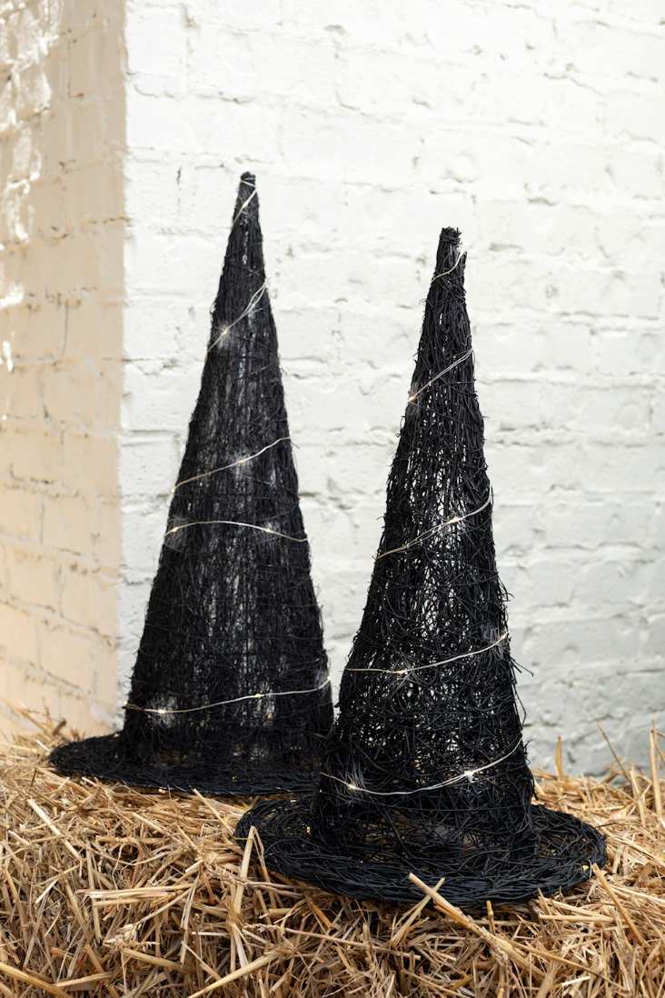 Woven LED Witch Hat