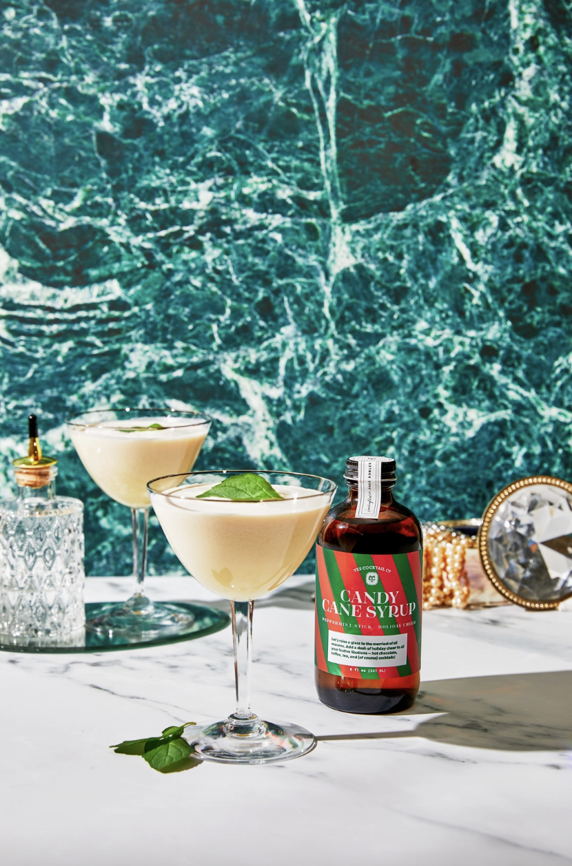 Candy Cane – All-Natural Holiday Cocktail Syrup