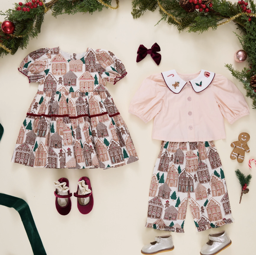 Gingerbread Houses Noelle 2 Piece Set