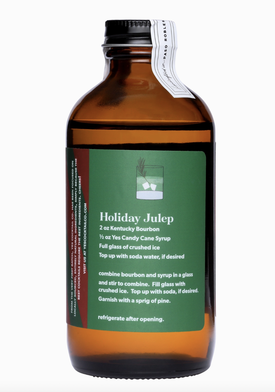 Candy Cane – All-Natural Holiday Cocktail Syrup