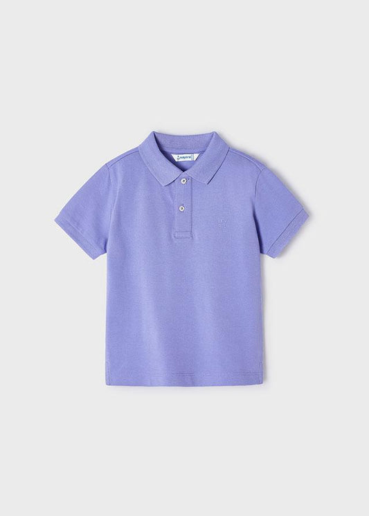 Coneflower Blue Polo Shirt