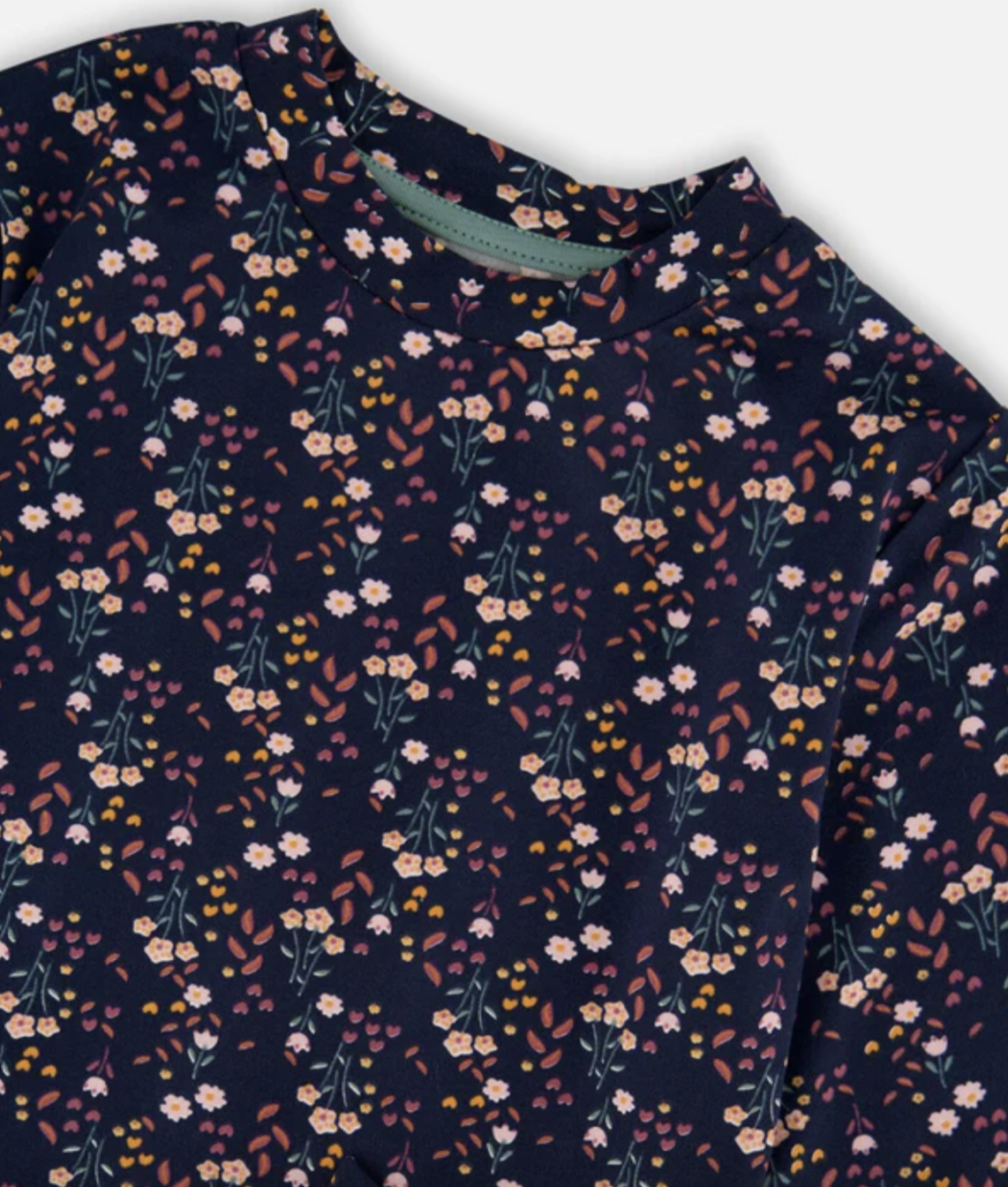 Navy Floral Tunic + Legging Set