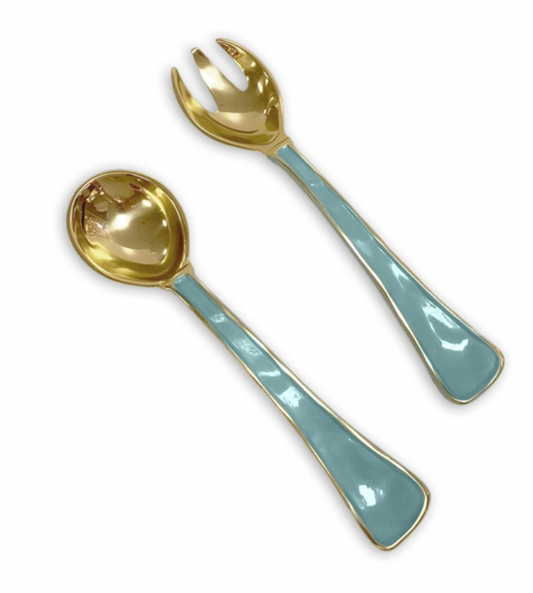 Turquoise ENCANTO Soho Salad Servers