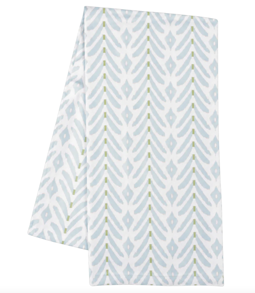 Petite Frond Blue Tea Towel