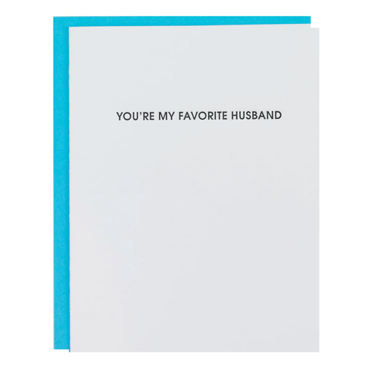 Favorite Husband Card