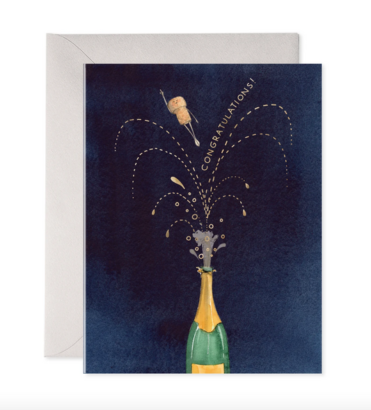 Flying Cork Congratulations Card