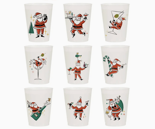 Sippin' Santas Cup Stack