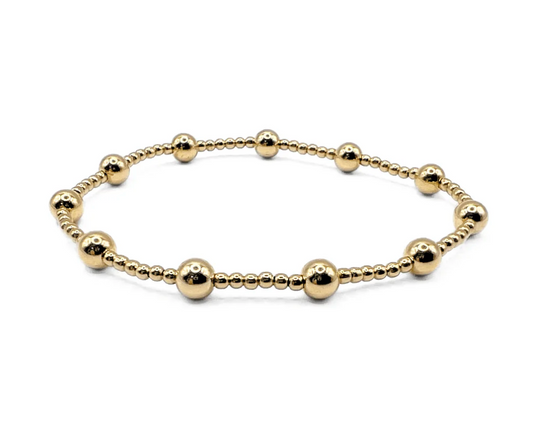 Malibu 14k Gold Filled Stretch Bracelet