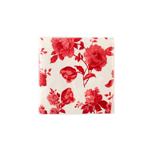 Rich Floral Cocktail Napkins