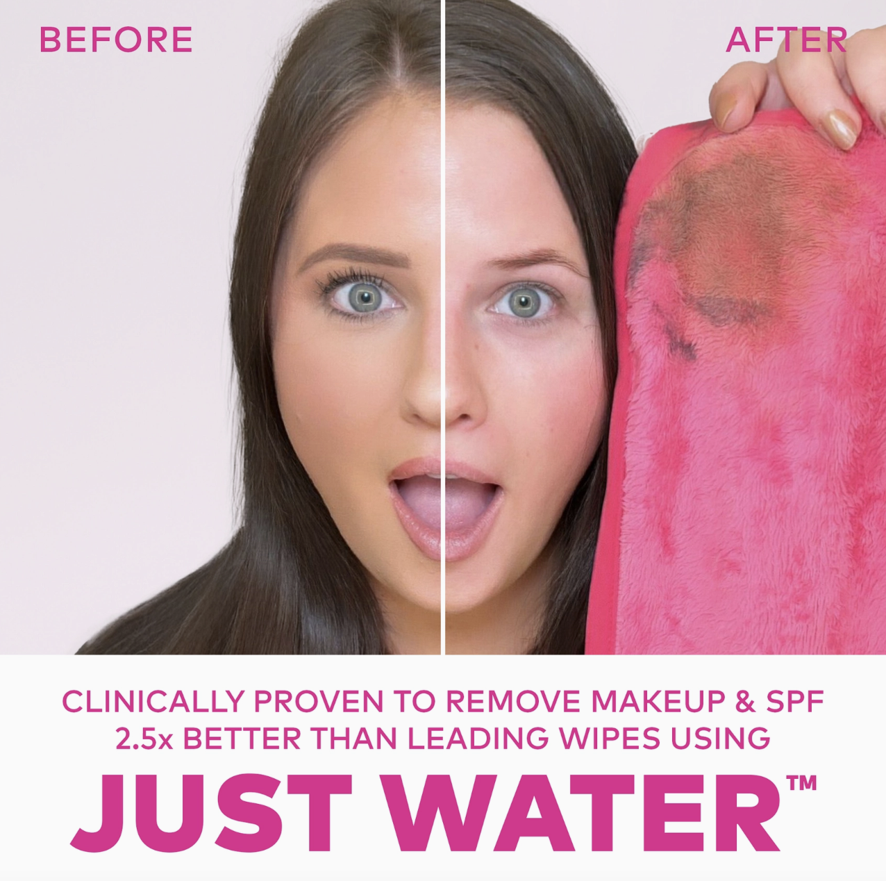 Original Pink Makeup Eraser Pro