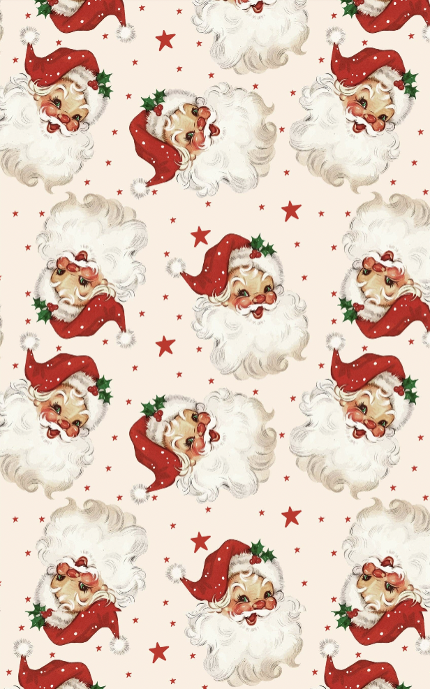 Merry McSanta Double Sided Tea Towel