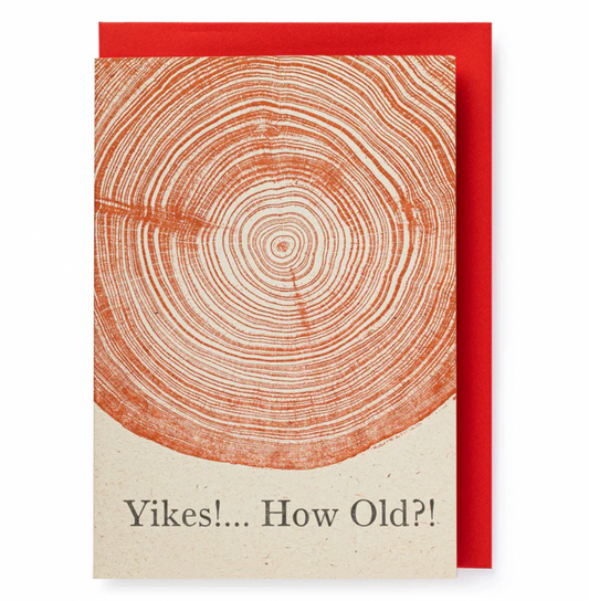 How Old? | Birthday Greeting Card