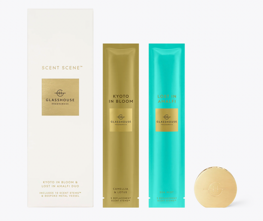 Kyoto in Bloom + Lost in Amalfi Scent Scene Duo