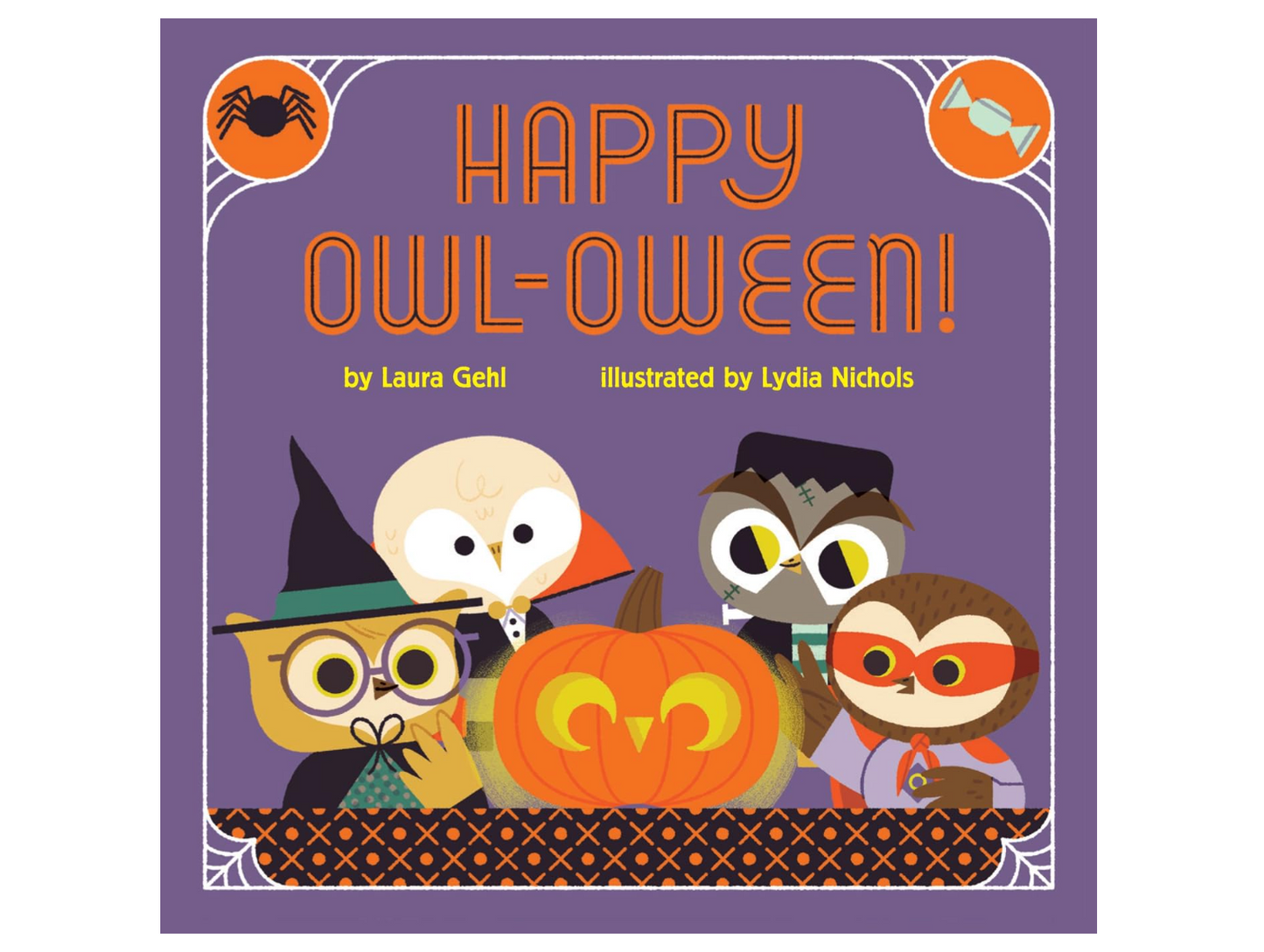 Happy Owl-oween!: A Halloween Story Board Book