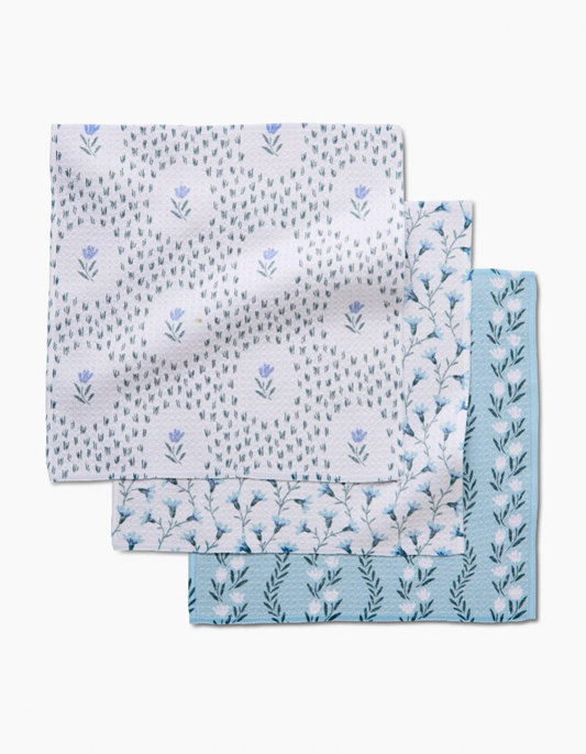 Trailing Farmhouse Florals Dish Cloth Set