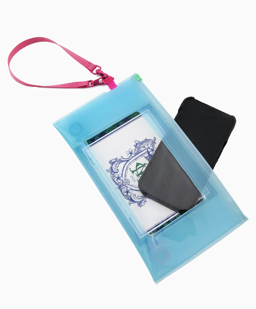 Blue Mahjong Beach Bag