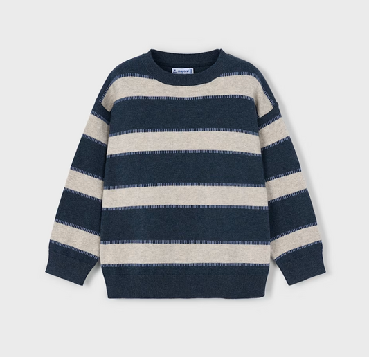 Striped Knit Sweater