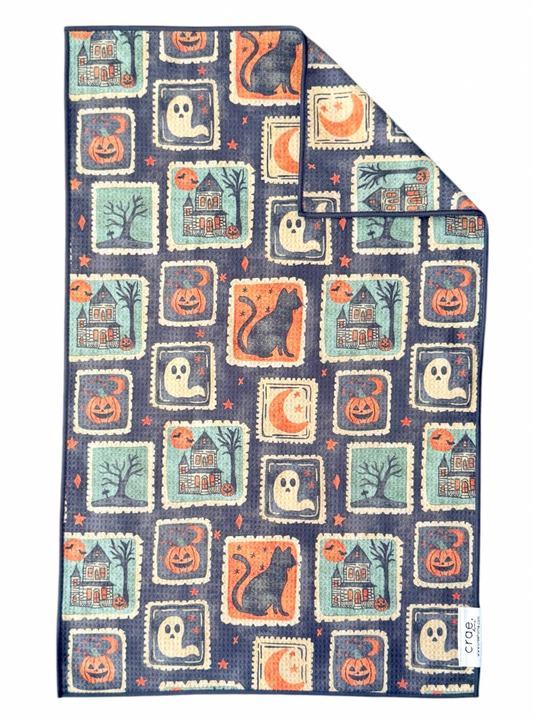 Paranormal Postage: Double-Sided Hand Towel