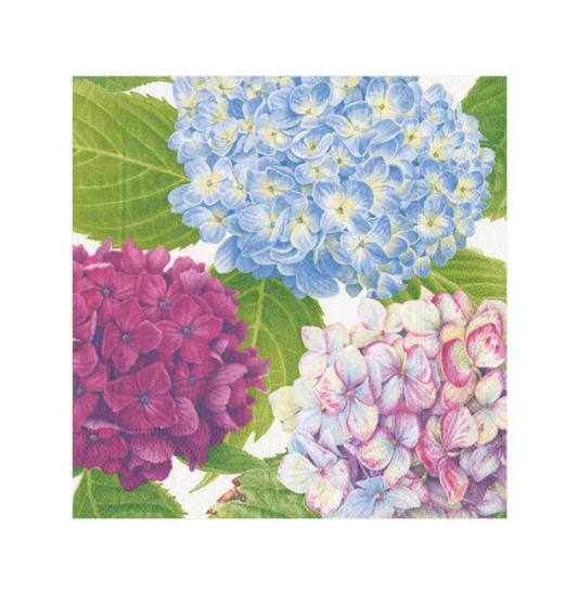 Hydrangea Garden Cocktail Napkins