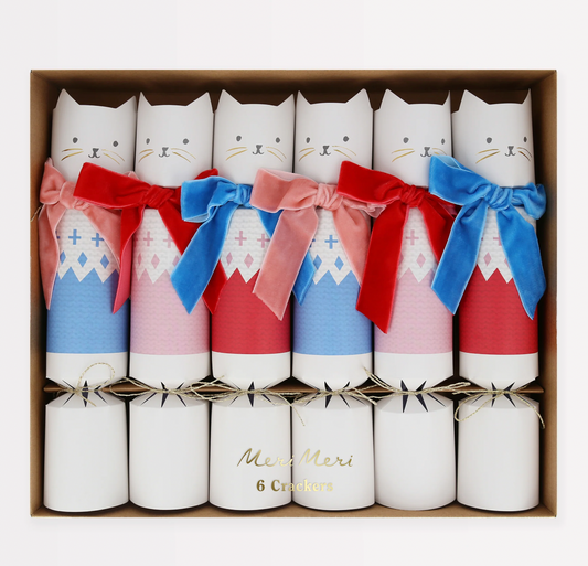 Velvet Bows Cat Crackers