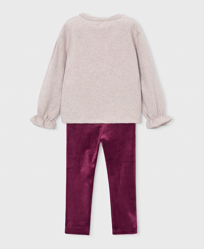Bow Top + Legging Set