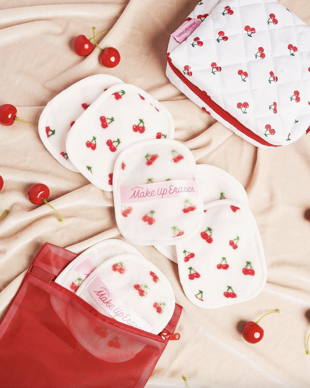 Cherry Crush 7-Day Set & Makeup Bag Gift Set