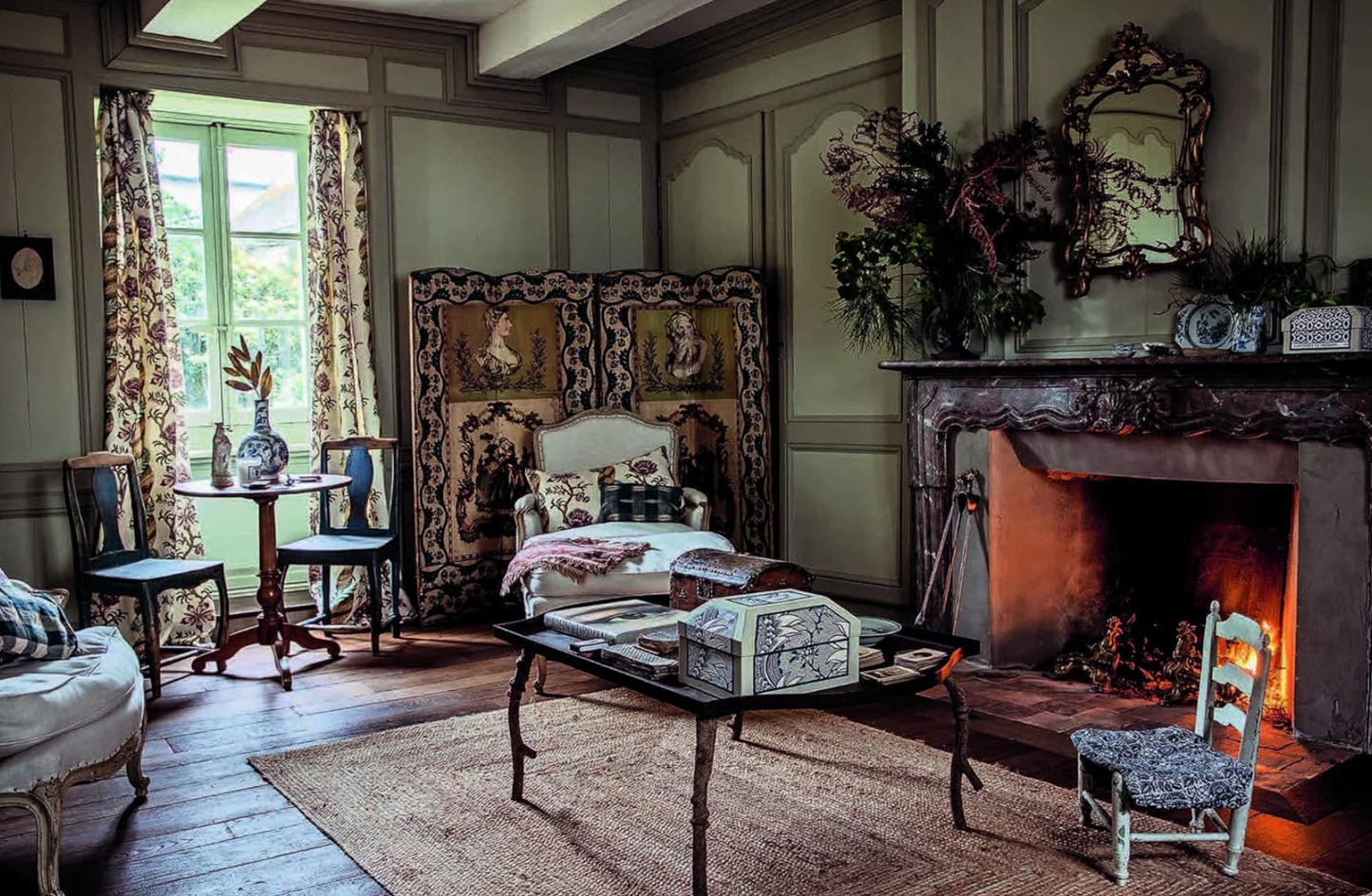 A Year in the French Style: Interiors & Entertaining by Antoinette Poisson
