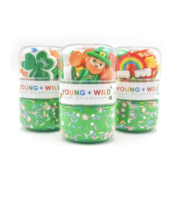 Lucky Leprechaun Grab & Go Dough Jar