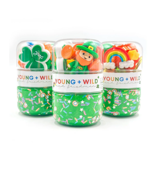 Lucky Leprechaun Grab & Go Dough Jar