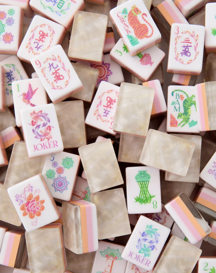 Pearlescent Mahjong Tiles