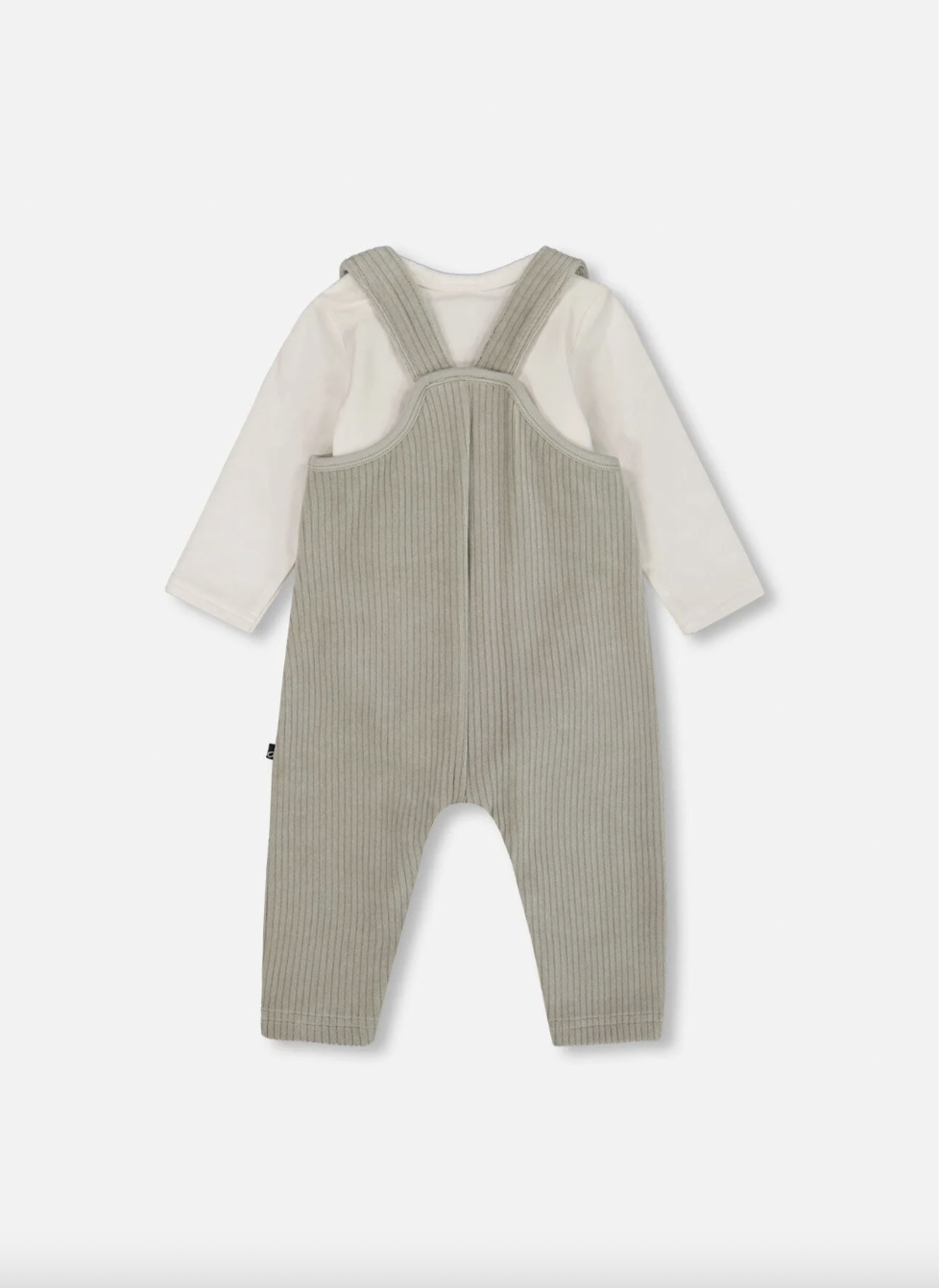 Corduroy Overalls + Onesie Set