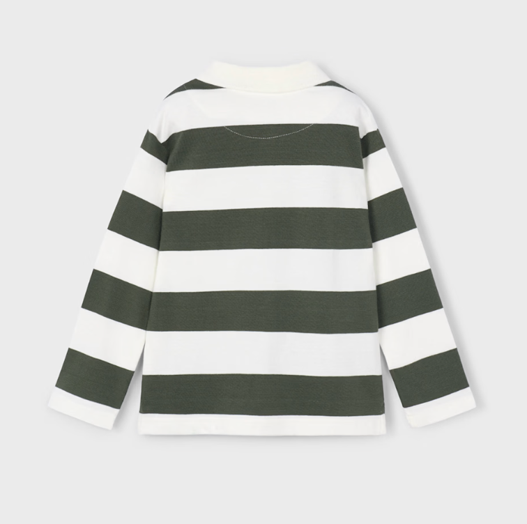 Rugby Striped Polo Shirt