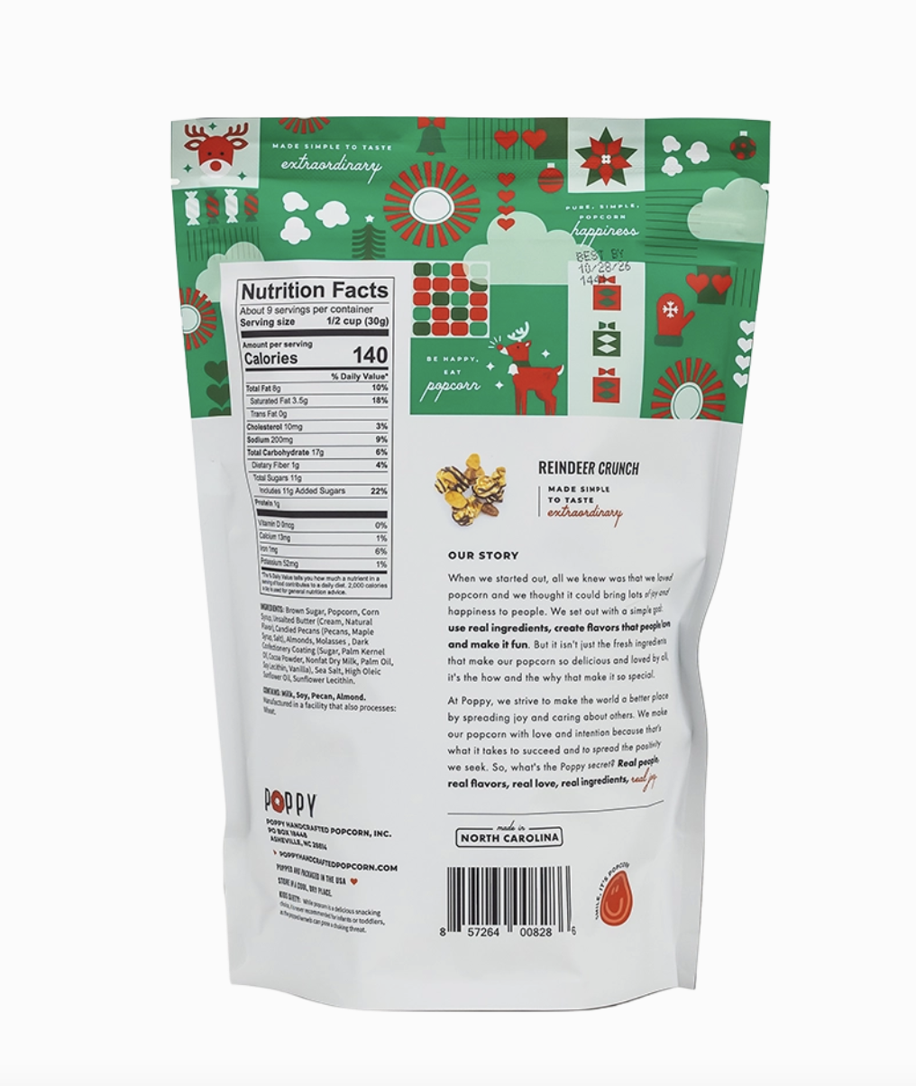 Reindeer Crunch Popcorn
