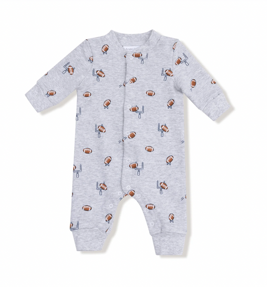 Field Goal Baseball Collar Romper