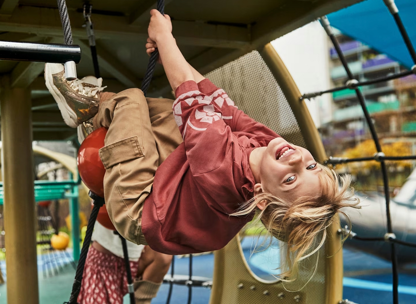 Sweatshirt with Ruffle Collar + Embroidered Sleeves