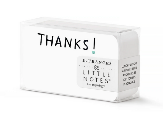 THANKS! Little Notes
