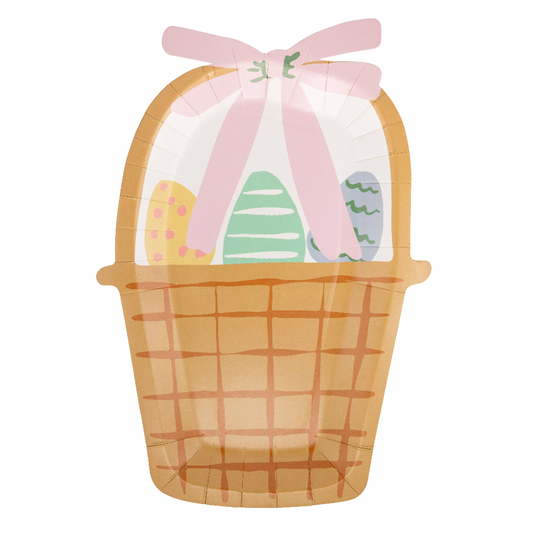 Easter Basket Plates