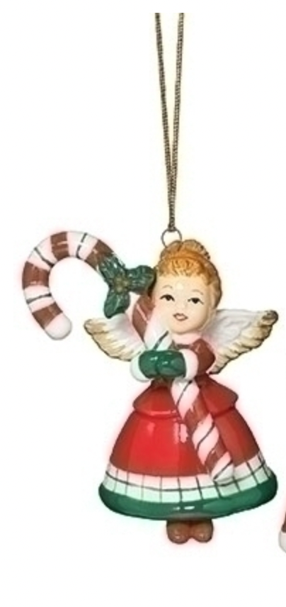 Vintage Angel Bell Ornament