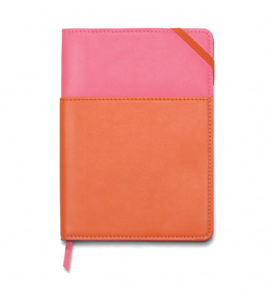 Pink + Chili Vegan Pocket Journal