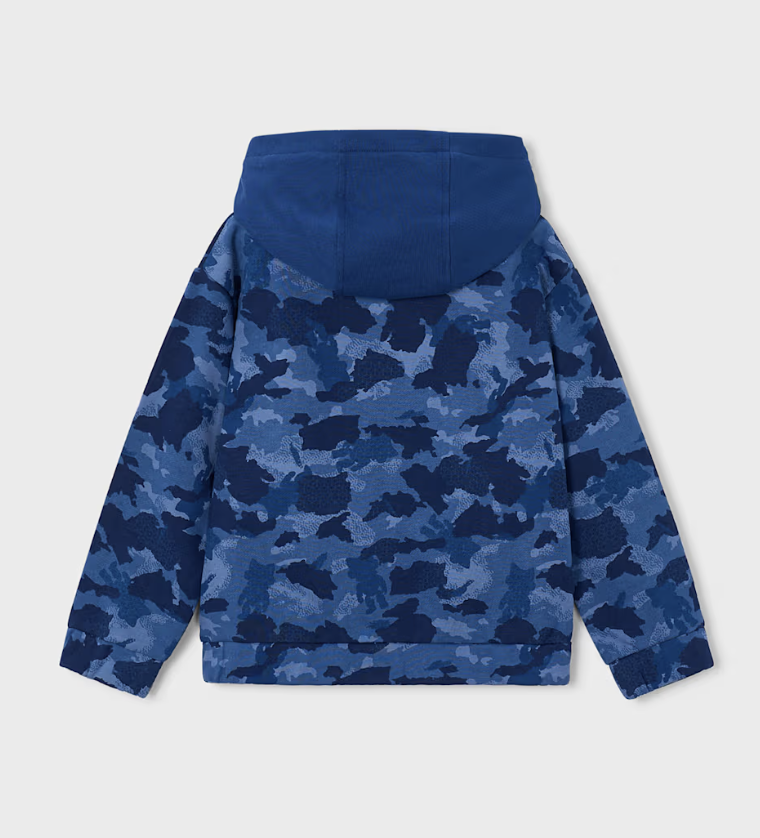 Blue Camo Hoodie