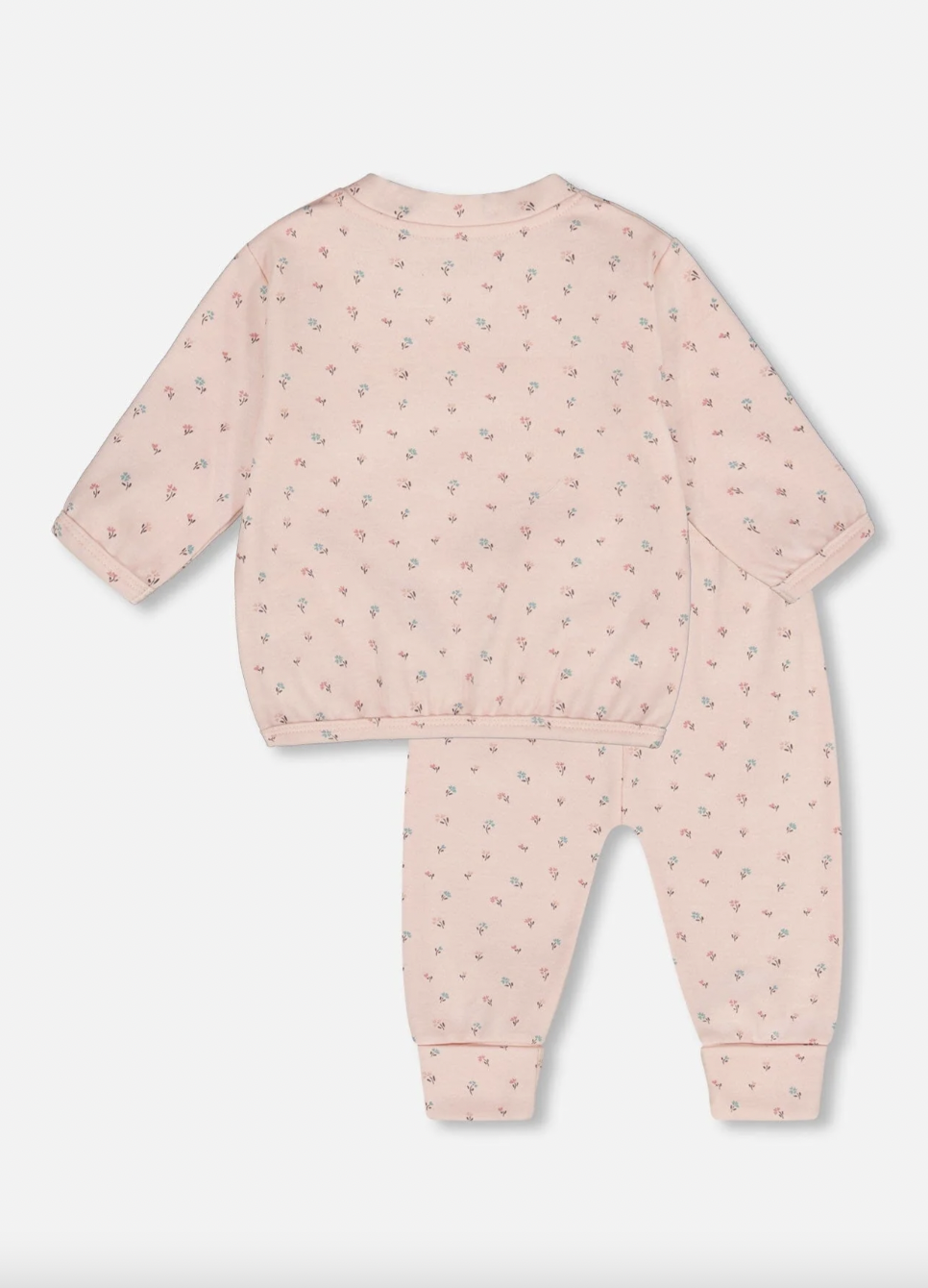 Mini Floral Top + Pant Set