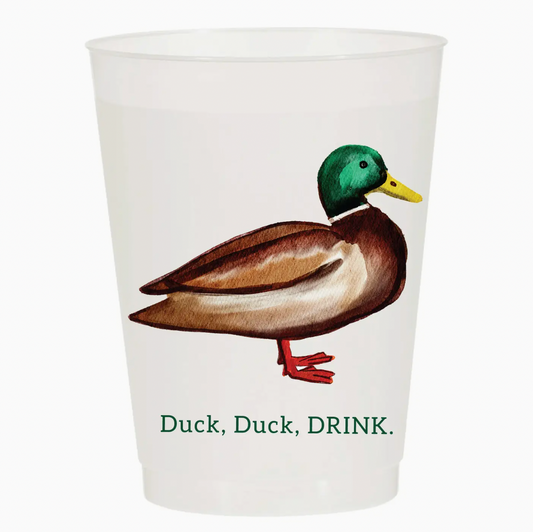 Duck Duck Drink Mallard Reusable Cups