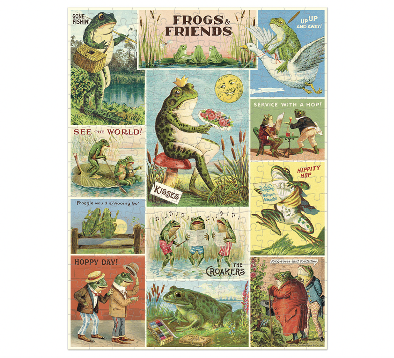 Frogs & Friends Mini Puzzle